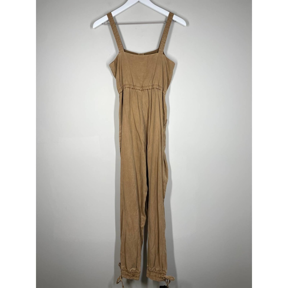 ALICE + OLIVIA Tiana Button Front Patch Pocket Jumpsuit 0 - Picture 8 of 13